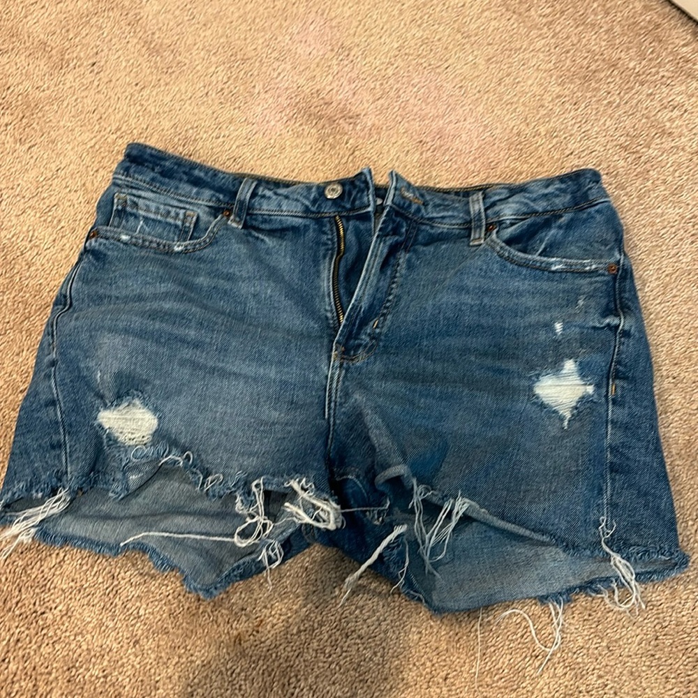Blue denim shorts from old navy
